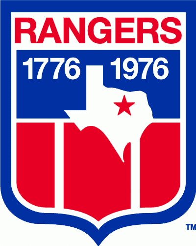 Texas Rangers 1976 Misc Logo t shirts DIY iron ons
